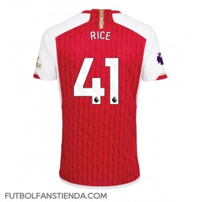 Arsenal Declan Rice #41 Primera Equipación 2023-24 Manga Corta